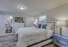 Bedroom 3 Coastal Dream Beach House 3 Bedroom Home by Redawning