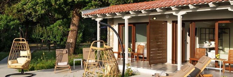 ภายนอกอาคาร Olympios Zeus Hotel Bungalows