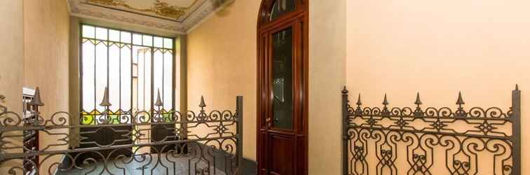 Lobby Parco del Valentino Cozy Flat with balcony