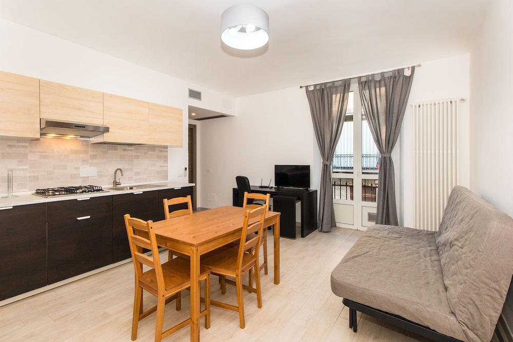 ห้องนอน Piazza Statuto Comfortable Apartment