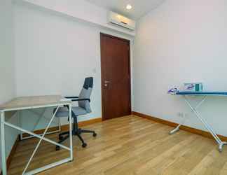 Bedroom 2 Cozy 1BR with Workspace at Setiabudi Skygarden Apartment