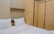 Bedroom 4 Furnished Green Pramuka City 2BR Apartment near Mall