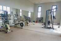 Fitness Center Furnished and Simple Living Studio Serpong Greenview Apartment