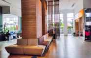 Lobby 2 New Furnished Tamansari Mahogany Studio Apartment with Modern Style