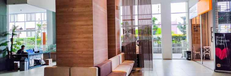 Lobby New Furnished Tamansari Mahogany Studio Apartment with Modern Style