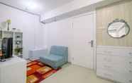 Kamar Tidur 2 Furnished Green Pramuka 1BR Apartment with Modern Style and City View