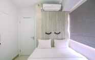 Bedroom 5 Furnished Green Pramuka 1BR Apartment with Modern Style and City View