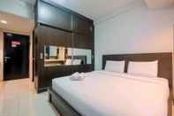 Bedroom Elegant and Comfy Studio Apartment Tamansari Sudirman