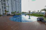 Kolam Renang New Furnished with City View @ Studio Akasa Apartment