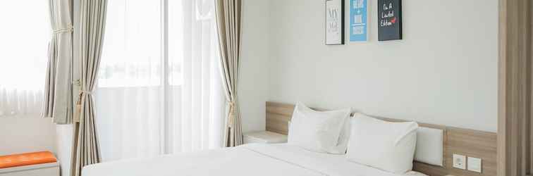 Kamar Tidur Cozy with Modern Style Studio Paddington Heights Apartment near Alam Sutera