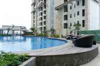 Swimming Pool Fully Furnished Apartment with Comfortable Design 2BR Vittoria Residence