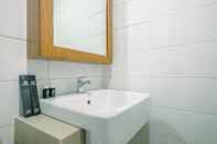 In-room Bathroom New Furnished Studio Apartment at Tuscany Residences