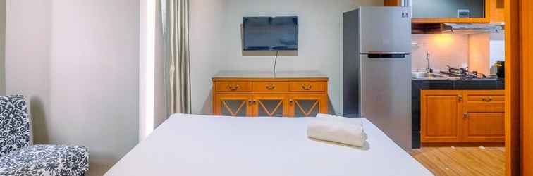 Bedroom New Furnished Studio Apartment at Tuscany Residences