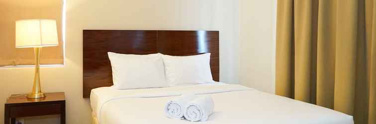 Kamar Tidur Comfy 1BR Queen Bed Ancol Marina Apartment near Dufan