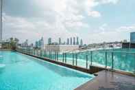 Swimming Pool Comfy and Wonderful Studio Menteng Park Apartment