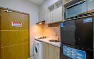 Kamar Tidur 5 Homey and Warm Studio Apartment Oasis Cikarang