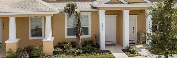 Exterior Charming Townhouse at Serenity Resort With Private Pool Near Disney