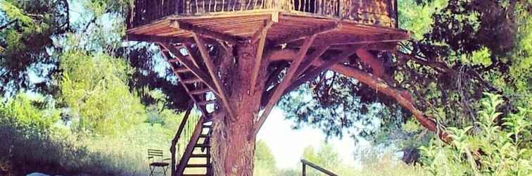 Bangunan Stunning Treehouse 10 Mins From Sandy Beaches