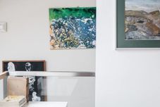 大廳 Incredible Modern Cosy Artistic Loft in Jewish Quarter by Local Artist