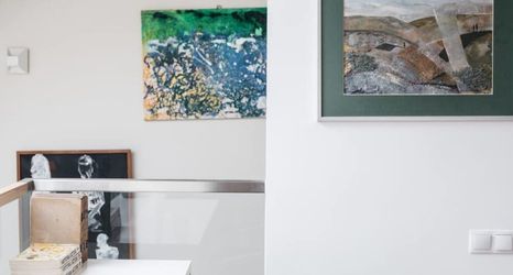 大廳 2 Incredible Modern Cosy Artistic Loft in Jewish Quarter by Local Artist