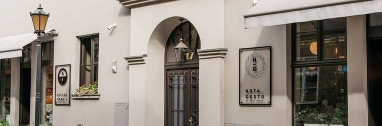 外觀 Enjoy This Incredible Pastel Universe in Cute Modern Home by Market Square