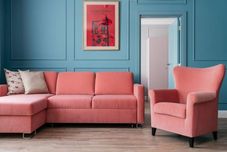 公共空間 Enjoy This Incredible Pastel Universe in Cute Modern Home by Market Square