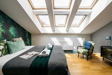 Phòng ngủ Designer Two-level Loft in Kazimierz District Breakfast Offer