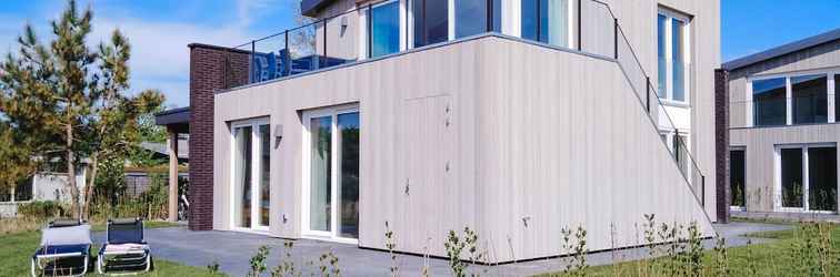 Exterior Modern Villa With Panoramic View of the Veerse Meer