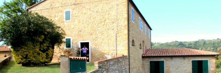 Exterior Tuscan Farmhouse in Montescudaio With Private Pool