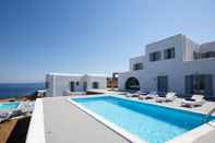 Swimming Pool Villa Petra Sea View of Mykonos