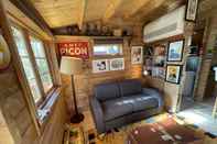 ล็อบบี้ Cosy Retro 1 Bed Shute Lodge in Bovey Tracey,