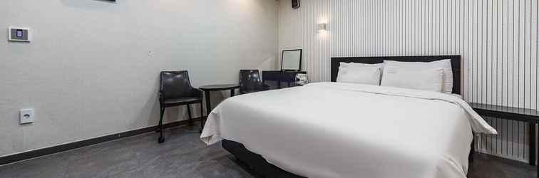 ห้องนอน Gwangju Cheomdan The City Hotel