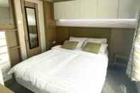 ห้องนอน Luxury 3 bed Mobile Home on the sea