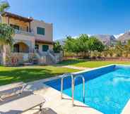 Swimming Pool 4 Spiros Beach Villa Large Private Pool Walk to Beach Sea Views A C Wifi Car Not Required - 971