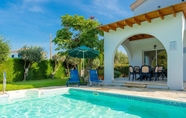 Swimming Pool 7 Sun Beach Villa Tria Large Private Pool Walk to Beach A C Wifi Car Not Required - 2282