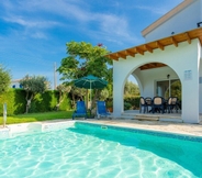 Swimming Pool 7 Sun Beach Villa Tria Large Private Pool Walk to Beach A C Wifi Car Not Required - 2282