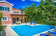 Swimming Pool 5 Villa Thalia Katerina Large Private Pool Walk to Beach Sea Views A C Wifi Car Not Required - 2412