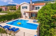 Swimming Pool 2 Villa Thalia Sofia Large Private Pool Walk to Beach Sea Views A C Wifi Car Not Required - 2413