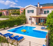 Swimming Pool 2 Villa Thalia Sofia Large Private Pool Walk to Beach Sea Views A C Wifi Car Not Required - 2413