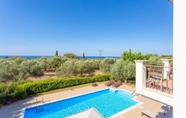 Swimming Pool 6 Villa Eufrosini Large Private Pool Walk to Beach Sea Views A C Wifi Car Not Required - 2301