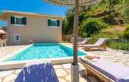 Swimming Pool 5 Villa Votsalo Large Private Pool Walk to Beach Sea Views A C Wifi