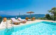 Swimming Pool 5 Villa Akrogiali Large Private Pool Walk to Beach Sea Views A C Wifi