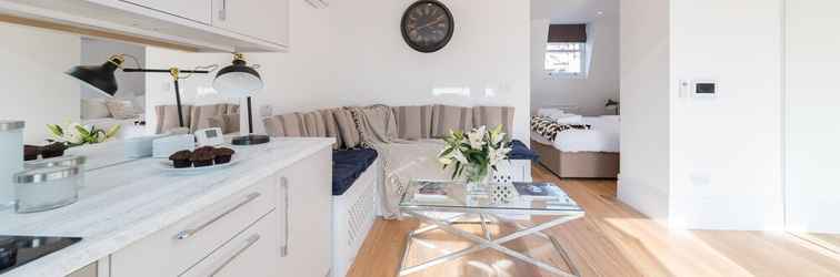 Bilik Tidur Luxury Flat With SW Balcony in Fulham Broadway