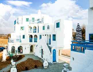 ภายนอกอาคาร 2 Hwaseong Santorini Pension 8