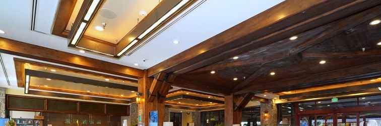 Lobby Heavenly Village Condos - Timber Lodge
