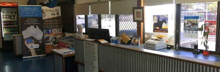 Lobby Broken Hill Tourist Park