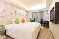 ห้องนอน HUB Hotel Tucheng