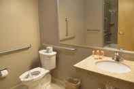 In-room Bathroom Red Carpet Inn And Suites Monmouth Jtc
