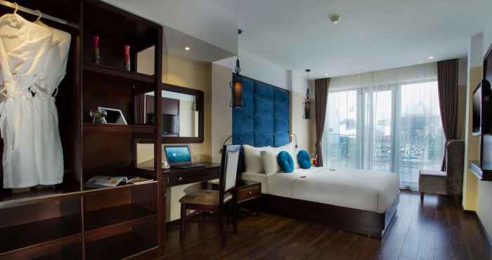 Phòng ngủ Hanoi Trendy Hotel & Spa