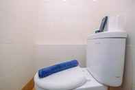 In-room Bathroom Good Deal Bassura City Studio Apartment